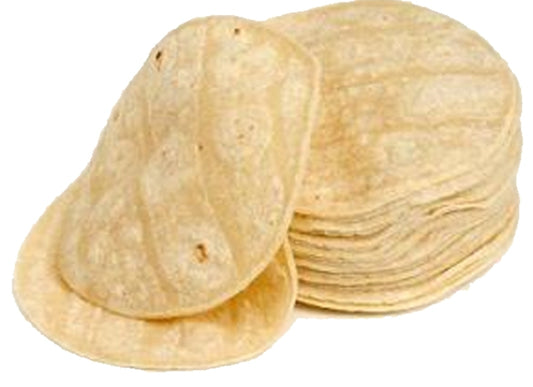 10 Tortillas frescas de maiz nixtamalizado